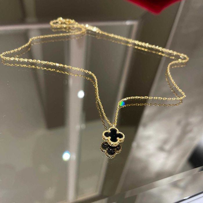 Van Cleef & Arpels VCA Black Sweet Alhambra Clover Дамско Колие