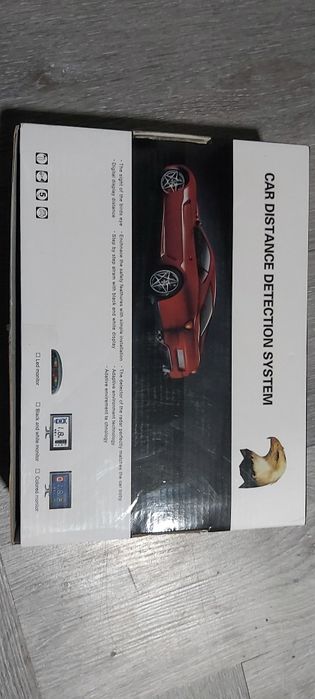 Sistem radar de parcare cu marșarier cu 8 senzori de parcare, de