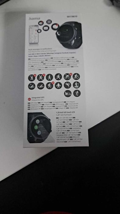 часовник-Hama Fit watch 6910