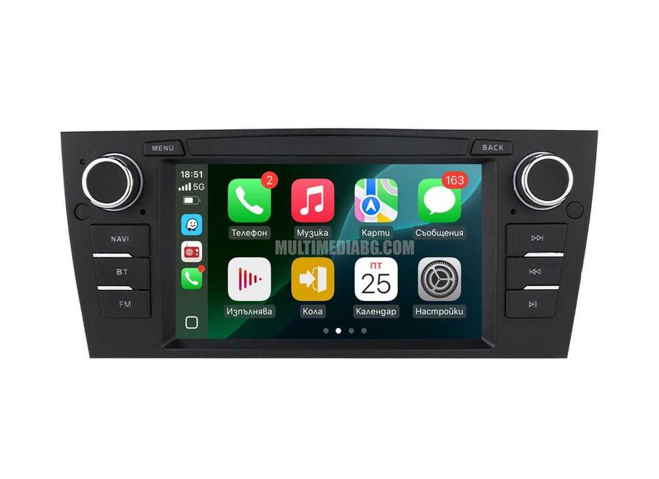 BMW 3 E90, E91, E92, E93 [2006-2012] Мултимедия Навигация Android