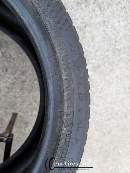 SET 2 Anvelope Iarna 255/40 R19 CONTINENTAL WinterContact TS870P 100V