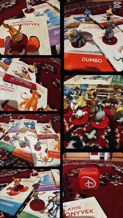 Cărți disney 1-8 cu difuzor