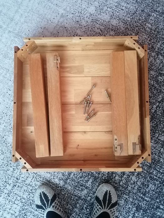 Masuta sufragerie /cafea stejar masiv