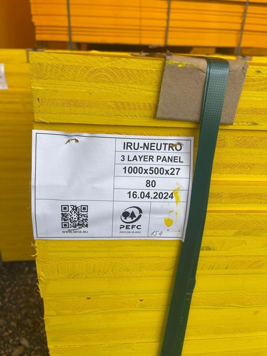 Cofraje tip doka, lana, kaufmann, placa galbena cofrare, panouri tego