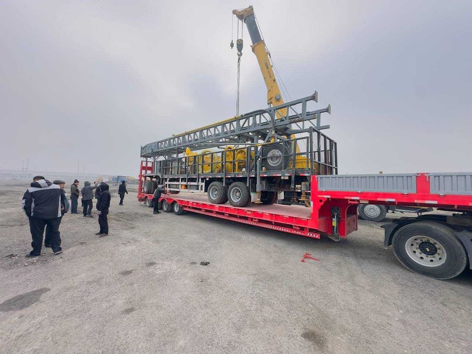 Роторная буровая машина 1000 метровый , дизельный, на прицепе