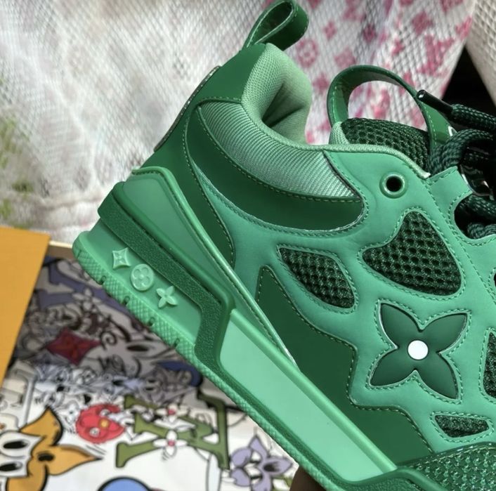 adidasi sneakers louis vuitton skate green