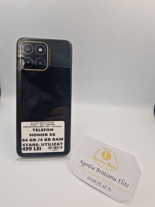 Telefon HONOR X6 64GB/4GB RAM cod 21084
