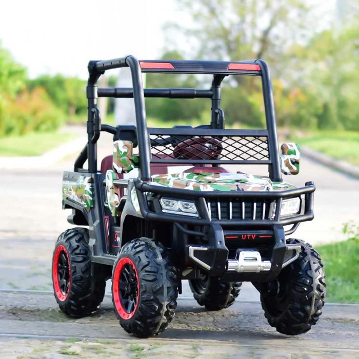 Детско Акумулаторно Бъги Super-Carrier UTV, 4x4, 140W, 12V/7Ah