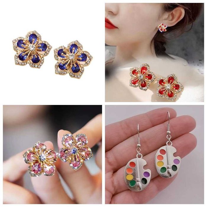 Красивые, редкие, необычные  Серьги (бижутерия)