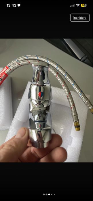 Robinet monocomanda pentru lavoar model Mallorca,disponimil 2x bucati ,la a doaua bucata nu am scurgerea
