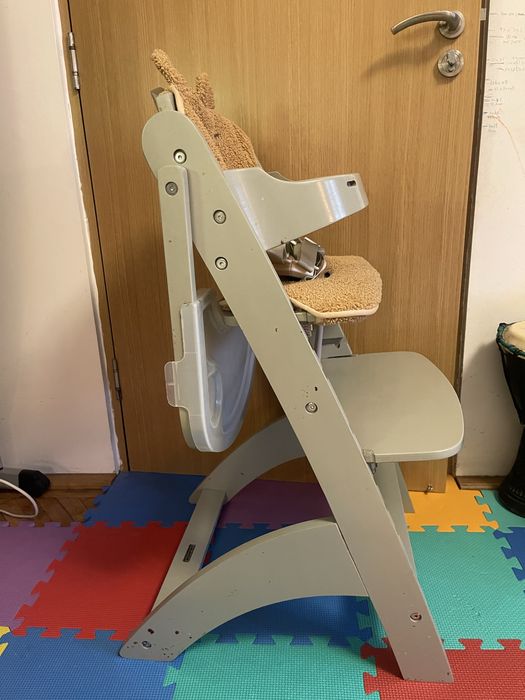 Childhome Lambda 3 scaun inalt din lemn pentru copii