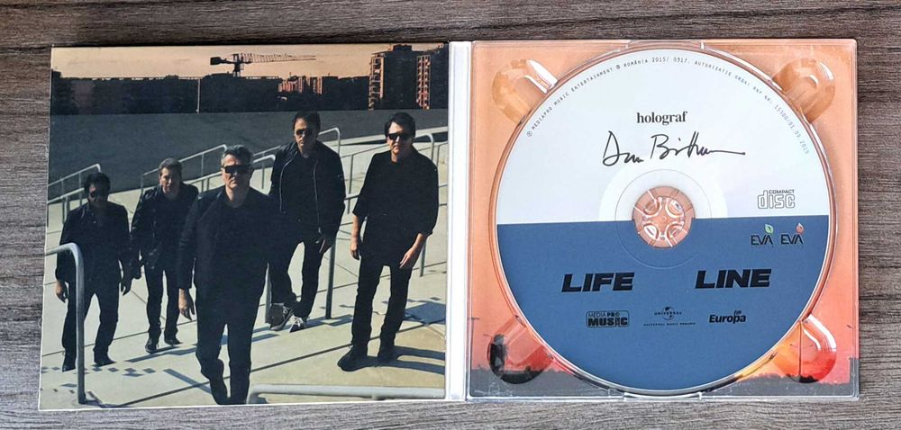 Holograf - Life Line CD original romanesc