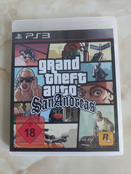 [PS3] Vând GTA San Andreas original, complet, impecabil PlayStation 3