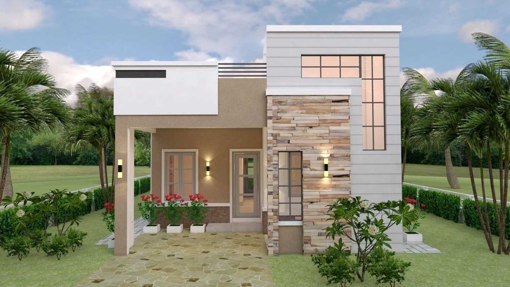 НА ИЗПЛАЩАНЕ - Луксозна сглобяема къща с 3 спални, 98 кв. м