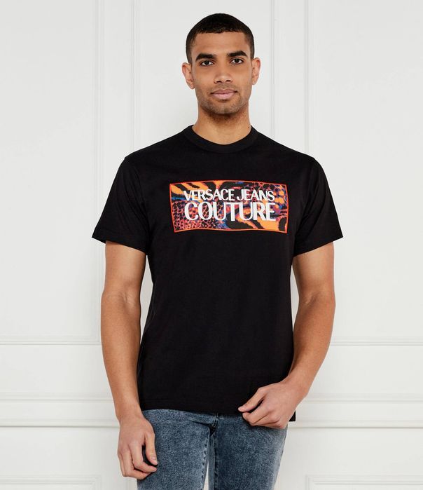 Мъжка тениска Versace Jeans Couture logo patch T-shirt