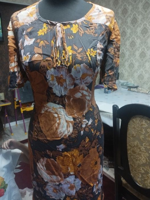 Платье женское шелк