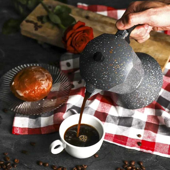 Кубинска кафеварка Klausberg KB 7547, 9 чаши, Индукция