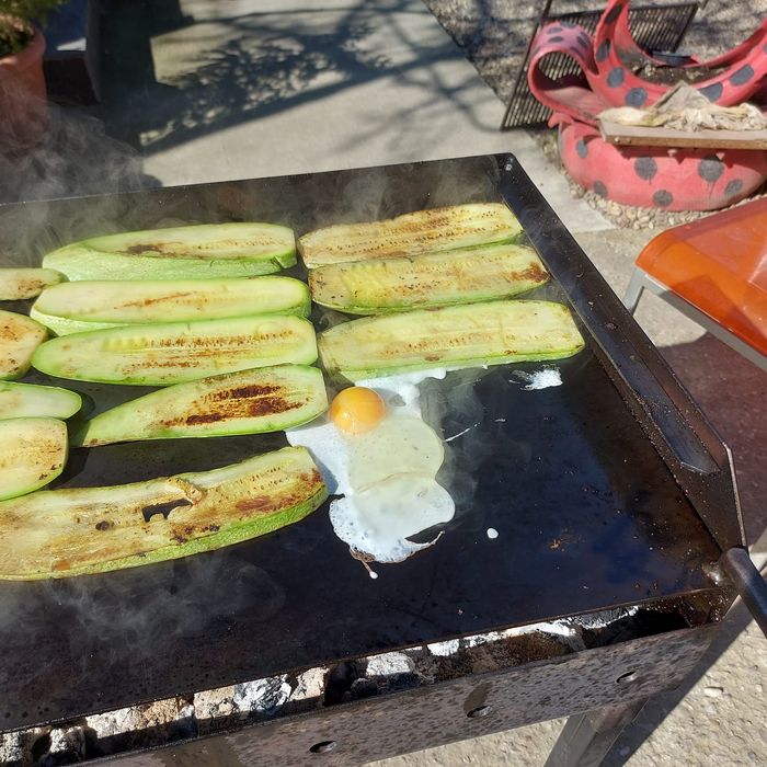 Gratar grill de gradina cu trei nivele si optional plita!