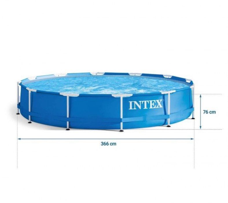 Intex бассейн Каркасный 366x76см