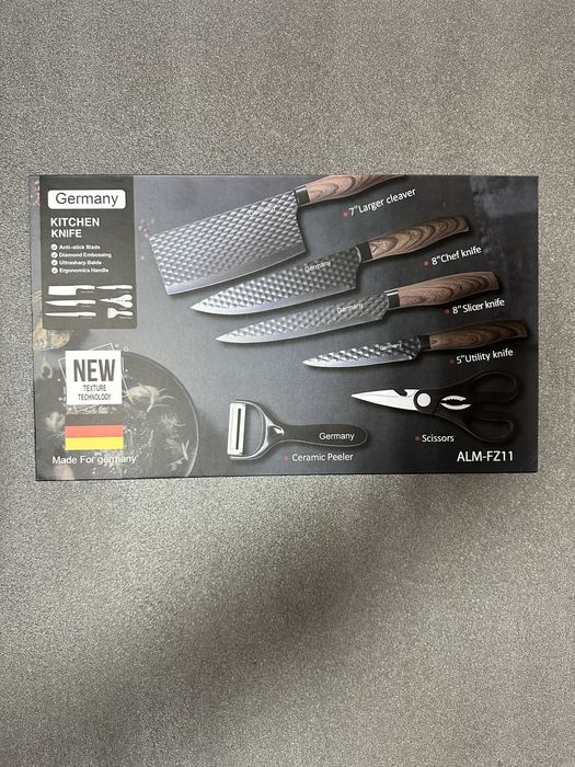 Комплект кухненски ножове 6 части