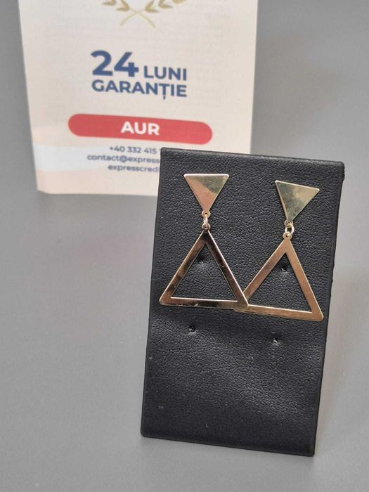 (AG46) Cercei aur 14K B.4289