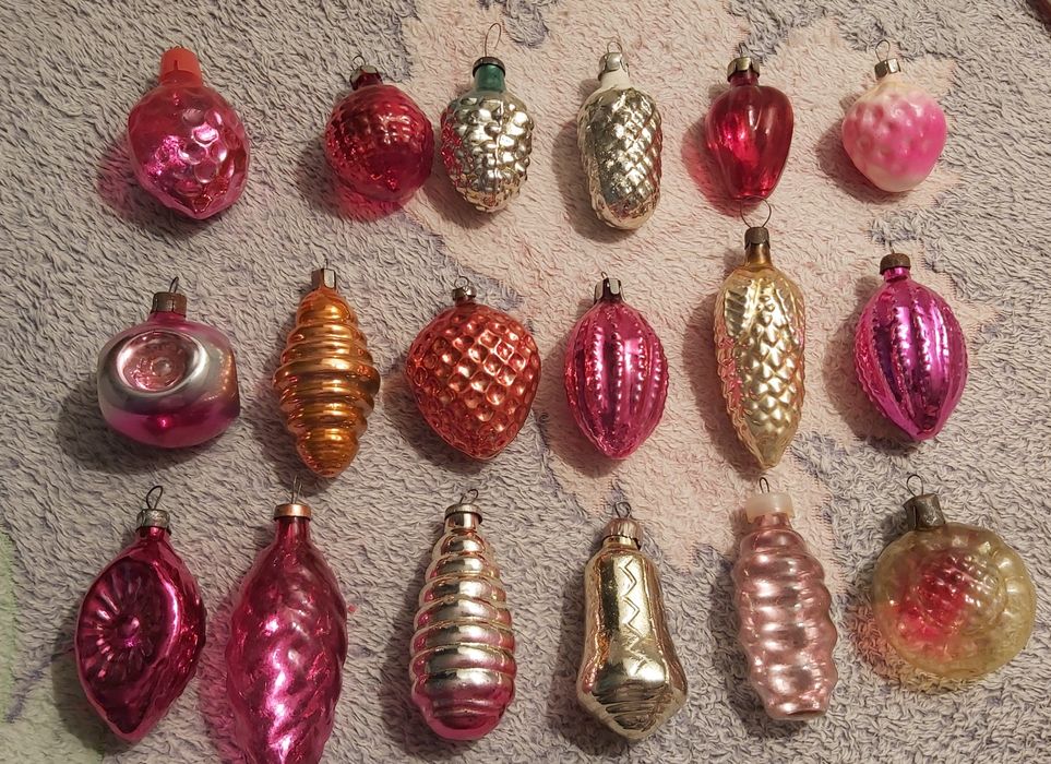 Советские елочные игрушки