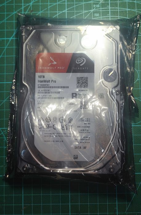 Hard Disk 10TB Seagate IronWolf Pro HDD NOU SIGILAT