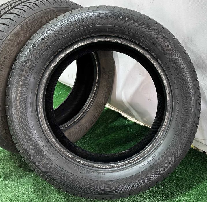 2бр 195/60r15 GISLAVED летни