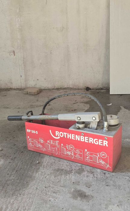 Pompa hidraulica testare umplere instalatii Rothenberger RP50 S 60bar