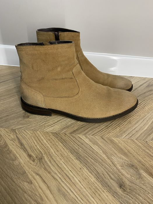 Мъжки боти Челси от естествен велур PIER ONE 42