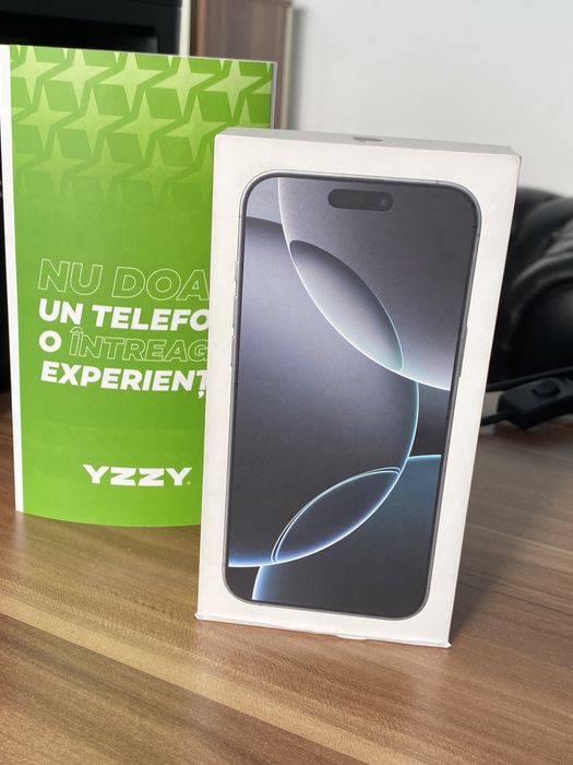 iPhone 16 Pro Max • 256 GB • White Titanium