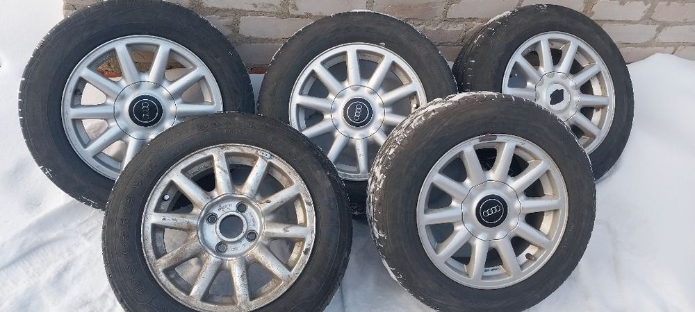 Колёса всборе Ауди Б4 R15 4×108
