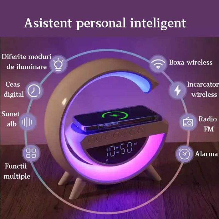 Incarcator Rapid Wireless 15W 4in1Compatibil  pentru iPhoneSamsung
