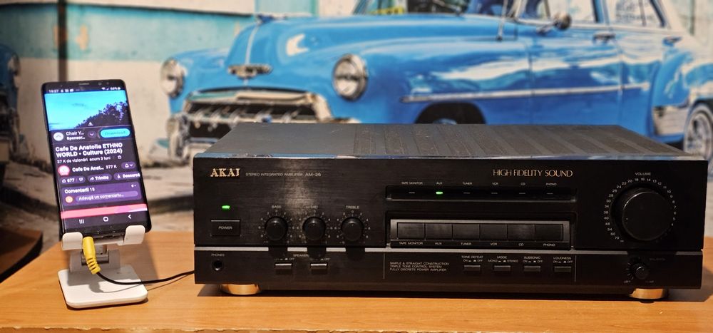 Amplificator - statie Akai AM 26 sau tuner / radio NAD