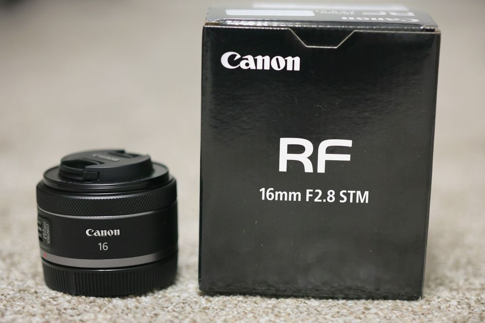 Obiectiv Canon RF 16mm f/2.8 STM - Ca Nou, Garanție eMAG