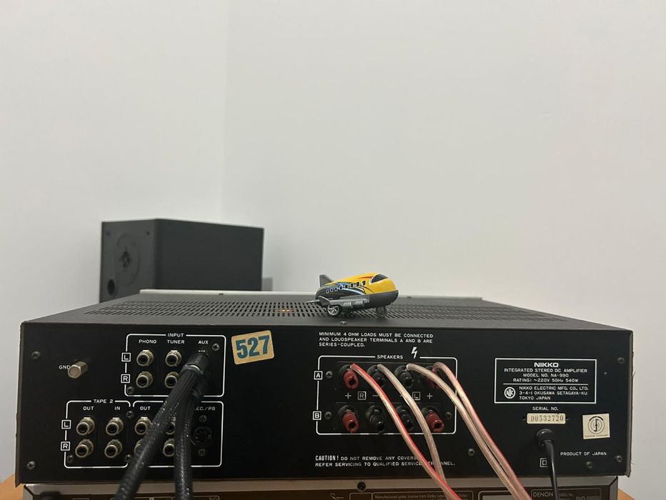 Amplificator Nikko NA 990 cap de serie - Vintage Hi Fi Made in Japan