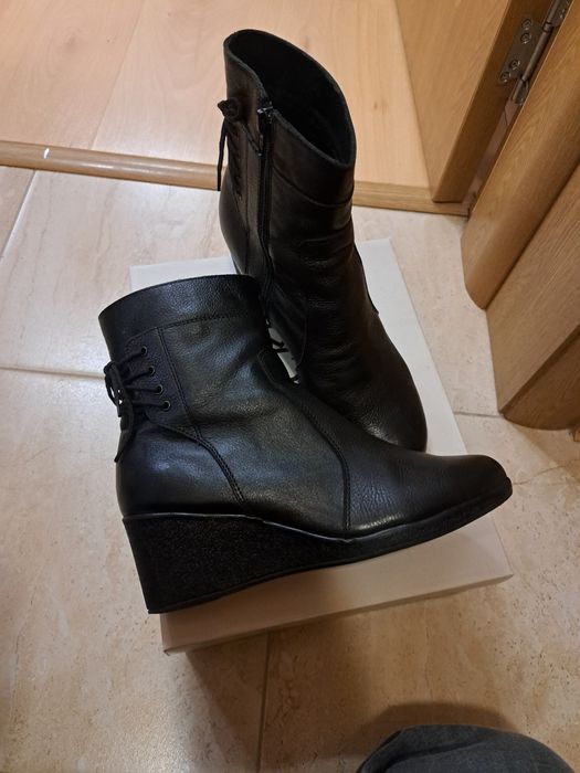 Боти естествена кожа Ямбом Shooze размер 39 39