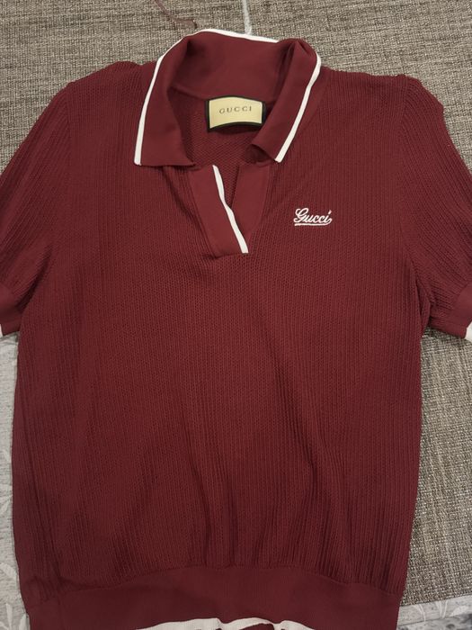 Gucci костюм от плетиво съдържащ блуза и пола ежедневни поводи