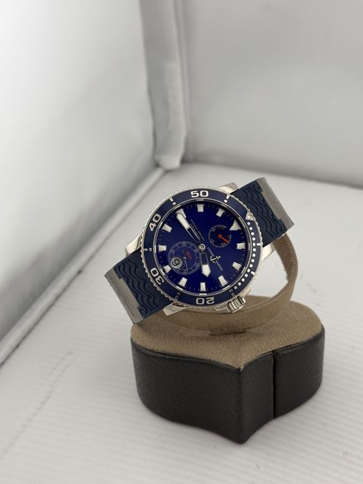 Ulysse Nardin Marine Diver Aur Alb 18k Editie Limitata