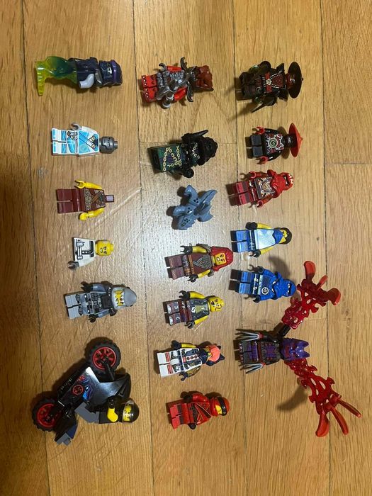 Lego Ninjago минифигурки! Почти като нови!