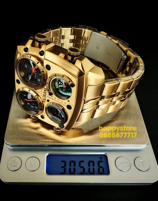 INVICTA Zulu Gold 54 mm, Инвикта нов мъжки часовник