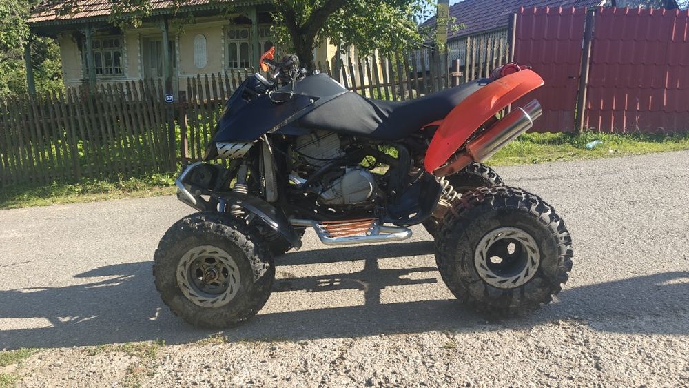 ATV Can-Am Bombardier DS 650cc cu troliu (Nu Suzuki Yamaha KTM