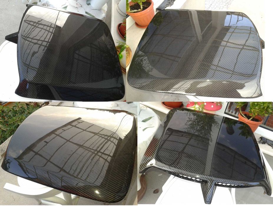 Продавам рамка с карбонова лайсна/капаче за радио на БМВ е39