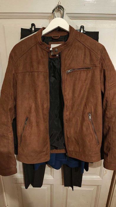 Jacheta piele intoarsa Jack&Jones - Marime M