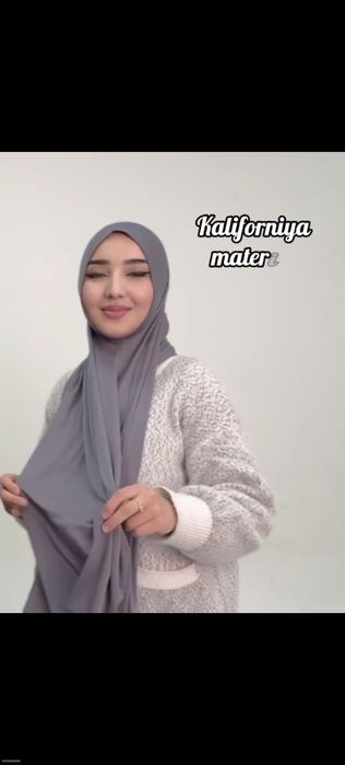 Tayyor kiyiladigan ro‘mol! Yangi! Qora qalam bonus sovg‘a beraman!