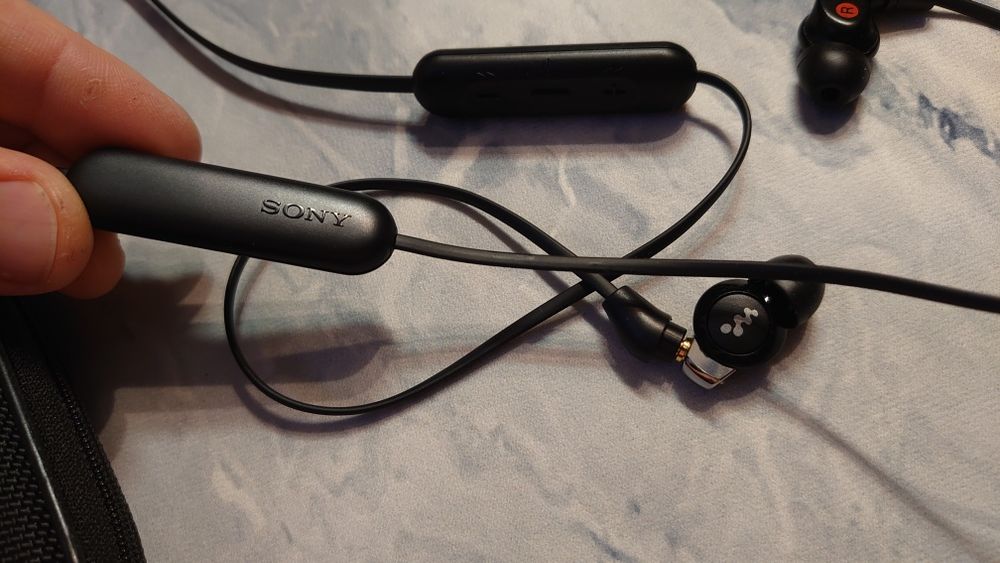 Наушники Sony mdr-ex300 (Мод) + провод +блютуз