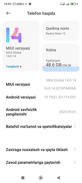 Redmi 12 8/256gb