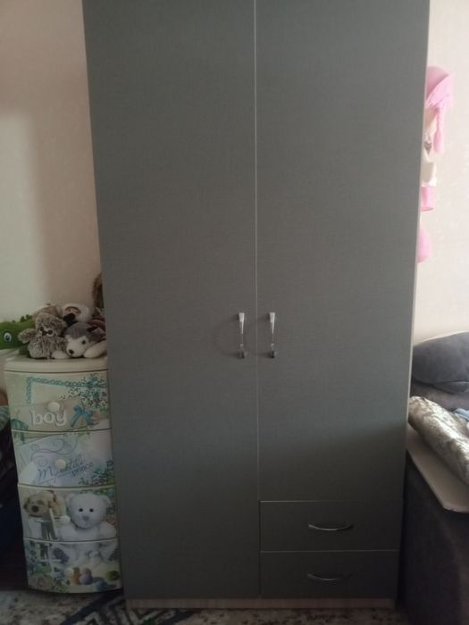 Продам шкаф б/у  серый