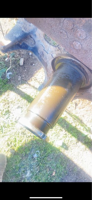 Телега на маз в рабочем состояний