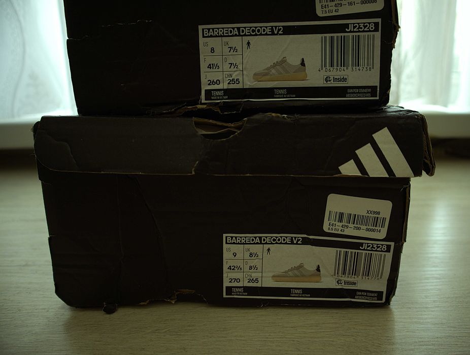 Кроссовки ADIDAS BARREDA DECODE V2 Оригинал new US 8, US 9